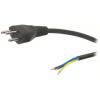 Feller Napájecí kabel 3žilový 3 m Polyvinylchlorid plášť, Černá, vnější průměr: 6.8 mm OD, 250V 70 °C Feller Napájecí kabel 3žilový 3 m Polyvinylchlorid plášť, Černá, vnější průměr: 6.8 mm OD, 250V 70 °C