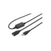 Digitus Kabel USB Vnitřní, A: USB typu A, 10 m Vnitřní, Černá, B: USB typu A Digitus Kabel USB Vnitřní, A: USB typu A, 10 m Vnitřní, Černá, B: USB typu A
