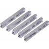 Sygonix SY-6801160 vodicí lišta (d x š x v) 2000 x 25 x 40 mm 5 ks šedá