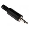 RS PRO Konektor jack, Kabel, Monofonní, Pájecí plíšek Vnější, 3.5 mm 2 barva Černá, orientace těla: Rovný, materiál RS PRO Konektor jack, Kabel, Monofonní, Pájecí plíšek Vnější, 3.5 mm 2 barva Černá, orientace těla: Rovný, materiál