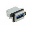 Amphenol Communications Solutions Konektor USB, řada: MUSBR Vnitřní, počet portů: 1portový, orientace těla: Pravý úhel Amphenol Communications Solutions Konektor USB, řada: MUSBR Vnitřní, počet portů: 1portový, orientace těla: Pravý úhel
