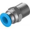 Festo Pneumatická armatura, řada: QS-1/4-8-50, 130678, 8mm Zásuvný, Vnější R 1/4" R Festo Pneumatická armatura, řada: QS-1/4-8-50, 130678, 8mm Zásuvný, Vnější R 1/4" R