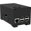 Joy-it rb-strompi3-case hliníková skříň Vhodné pro (vývojové sady): Raspberry Pi®, StromPi 3 včetně přihrádky na baterii, snímatelný kryt GPIO, včetně