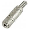 TRU COMPONENTS 1572335 jack konektor 3.5 mm zásuvka, rovná Pólů: 3 stereo stříbrná 1 ks TRU COMPONENTS 1572335 jack konektor 3.5 mm zásuvka, rovná Pólů: 3 stereo stříbrná 1 ks