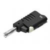 Electro PJP Zkušební vodič, 4 mm, 30V, 60 V, 36A, Černá, Vnější, délka: 58.6 mm, pokovení kontaktu: Nikl Zástrčka Electro PJP Zkušební vodič, 4 mm, 30V, 60 V, 36A, Černá, Vnější, délka: 58.6 mm, pokovení kontaktu: Nikl Zástrčka