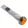 Kontrolka s doutnavkou C027500NAF, 230 V AC, oranžová, otvor 10 mm Kontrolka s doutnavkou C027500NAF, 230 V AC, oranžová, otvor 10 mm