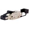 Metz Connect 130E405032-E, zástrčka RJ45, zástrčka, černá, 1 ks