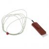 Termočlánek s gumovou záplatou 1 m kabel typ K Měkká ocel, Nerezová ocel 310, Nerezová ocel, Žáruvzdorný oxid (hlinitý),