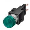 Indikátor, řada: 3SB2 Bílá Pájecí plíšek Siemens 24V 16 mm, IP65 Indikátor, řada: 3SB2 Bílá Pájecí plíšek Siemens 24V 16 mm, IP65