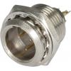 Hicon HI-XMEM3 mini XLR konektor zástrčka, vestavná rovná Pólů: 3 stříbrná, černá 1 ks