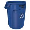 Rubbermaid Commercial Products Nádoba na odpad, Brute Vented 32gal, Modrá Zaklapávací víko Polypropylen Rubbermaid Commercial Products Nádoba na odpad, Brute Vented 32gal, Modrá Zaklapávací víko Polypropylen