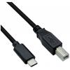 Roline USB kabel USB 2.0 USB-C ® zástrčka, USB-B zástrčka 1.80 m černá stíněný 11.02.8336 Roline USB kabel USB 2.0 USB-C ® zástrčka, USB-B zástrčka 1.80 m černá stíněný 11.02.8336