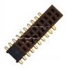 Dutinková lišta DS1065-05-2×10, 4,4 mm, 2řadá, SMD