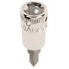 Bahco Bit šroubováku, Vysoce legovaná ocel, Čtvercový, 1/4 in, PH2, celková délka: 36 mm, počet kusů: 1 Bahco Bit šroubováku, Vysoce legovaná ocel, Čtvercový, 1/4 in, PH2, celková délka: 36 mm, počet kusů: 1