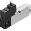 Elektromagnetický ventil 5/2-cestný, Monostabilní, řada: VSVA-B-M52-AH-A2-1C1 Metrické Elektřina, max. průtok: 750L/min Elektromagnetický ventil 5/2-cestný, Monostabilní, řada: VSVA-B-M52-AH-A2-1C1 Metrické Elektřina, max. průtok: 750L/min