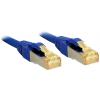 LINDY 47285 RJ45 síťové kabely, propojovací kabely CAT 6a (surový kabel CAT 7) S/FTP 20.00 m modrá 1 ks LINDY 47285 RJ45 síťové kabely, propojovací kabely CAT 6a (surový kabel CAT 7) S/FTP 20.00 m modrá 1 ks
