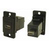 RS PRO Konektor USB, řada: FT Samice/samec, počet portů: 2portový, orientace těla: Rovný USB typu C, Panel USB 3.0 RS PRO Konektor USB, řada: FT Samice/samec, počet portů: 2portový, orientace těla: Rovný USB typu C, Panel USB 3.0