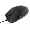 Myš Standardní 3tlačítková, Kabelový, USB Optické, Černá NewLink, model: NLMS-222A