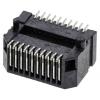 Samtec Hranový konektor, řada: MECT, rozteč: 0.8 mm, počet kontaktů: 20, počet řad: 2, orientace těla: Pravý úhel,