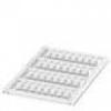 Phoenix Contact 0830786 UCT-WMCO 4,7 (12X4) značení kabelů Druh montáže: přichycení sponami Potisknutelná plocha: 12 x 4 mm bílá Počet markerů: 32 1 ks