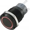 TRU COMPONENTS LAS1-AGQ-11E/R-G, 702477 tlačítko antivandal, 19 mm, 250 V/AC, 5 A, 1 ks