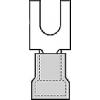 Molex 191390018 vidlicové kabelové oko vč. lisované objímky 0.25 mm² 1.5 mm² 1 ks Bag