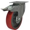 RS PRO Brzděné otočné 150 kg 100 mm, Polyuretan