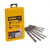 Vrták, Karbid wolframu, počet kusů: 7 Vrták SDS Plus DeWALT Zdění, max. velikost: 12 mm, min. velikost: 5 mm Vrták, Karbid wolframu, počet kusů: 7 Vrták SDS Plus DeWALT Zdění, max. velikost: 12 mm, min. velikost: 5 mm