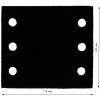 Vložená podložka Pad Saver 115 x 107 mm 2 ks Bosch Accessories 2608000815 Vložená podložka Pad Saver 115 x 107 mm 2 ks Bosch Accessories 2608000815