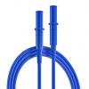 RS PRO Zkušební vodiče pro připojení, Modrá 10A, délka kabelů: 250 mm, 1000V, Silikon, úroveň kategorie: CAT 0, CAT II RS PRO Zkušební vodiče pro připojení, Modrá 10A, délka kabelů: 250 mm, 1000V, Silikon, úroveň kategorie: CAT 0, CAT II