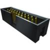 Samtec Konektor PCB, řada: TST, Vodič-deska, počet kontaktů: 20, počet řad: 2, rozteč: 2.54 mm, orientace těla: Rovný,
