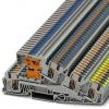 Phoenix Contact Zemnicí svorkovnice, počet cest: 5, 10AWG, délka: 114 mm Lišta DIN 6mm² barva Šedá Zásuvný, materiál Phoenix Contact Zemnicí svorkovnice, počet cest: 5, 10AWG, délka: 114 mm Lišta DIN 6mm² barva Šedá Zásuvný, materiál