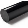 RS PRO Nylonová tyč Černá, délka: 500 mm x 150 mm v prům.