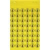 Weidmüller 1685690002 SYMBOL-PACK 14X14 ERDE kabelové značení Barva aktivního pole: žlutá počet štítků: 480