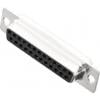 MH Connectors MHDB25-SS 2101-0180-13 D-SUB zásuvková lišta 180 ° Pólů: 25 pájecí kalíšek 1 ks