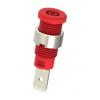 Electro PJP Zásuvka na banánky, 600V, 10A, Červená, Vnitřní zásuvný modul, materiál kontaktu: Mosaz, délka: 29.2 mm, Electro PJP Zásuvka na banánky, 600V, 10A, Červená, Vnitřní zásuvný modul, materiál kontaktu: Mosaz, délka: 29.2 mm,