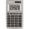 Canon LS-270L kapesní kalkulačka, displej (počet míst) 8, solární napájení, na baterii, stříbrná