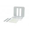 Fibox Rám na lištu DIN 285 mm 285mm 285 mm Řada ARCA Fibox Rám na lištu DIN 285 mm 285mm 285 mm Řada ARCA