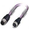 Bus kabel, A: Vnější, A: Se závitem 5, B: M12, B: Vnitřní, 60V 5, IP65, IP67, řada: SAC Phoenix Contact 1 m Bus kabel, A: Vnější, A: Se závitem 5, B: M12, B: Vnitřní, 60V 5, IP65, IP67, řada: SAC Phoenix Contact 1 m