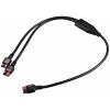 2cestný rozdělovač pro připojení k baterii TC-12195708 černá TRU COMPONENTS Množství: 1 ks