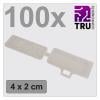 TRU COMPONENTS TC-12888608 T24CA084 ochranný štítek Potisknutelná plocha: 18 x 42 mm transparentní Počet markerů: 100 100 ks TRU COMPONENTS TC-12888608 T24CA084 ochranný štítek Potisknutelná plocha: 18 x 42 mm transparentní Počet markerů: 100 100 ks