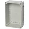 Fibox Base, PC Openings, 2x size 1 flange + 2x size 2 flange 3530140 spodní část pouzdra 280 x 190 x 100 polykarbonát šedobílá (RAL 7035) 1 ks