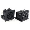 RS PRO Zásuvka DIN, řada: RS PRO, počet kontaktů: 8, velikost: Miniature, 100V ac, orientace těla: Pravý úhel 2A, typ