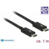 Delock HDMI kabel Zástrčka HDMI-A, Zástrčka HDMI Micro-D 1.00 m černá ...