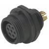 Weipu SP1312 / S 6 kulatý faston, 1 ks