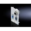 Rittal SZ 2482.550 klapka rozhraní RJ45, SUB-D 9 litina šedá grafit (RAL 7024) 1 ks Rittal SZ 2482.550 klapka rozhraní RJ45, SUB-D 9 litina šedá grafit (RAL 7024) 1 ks