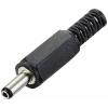 TRU COMPONENTS nízkonapěťový konektor zástrčka, rovná 5.5 mm 2.1 mm 1 ...