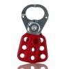 RS PRO, Zamykací mechanismus Červená, Ocel Blokovací petlice 9.5 mm RS PRO, Zamykací mechanismus Červená, Ocel Blokovací petlice 9.5 mm