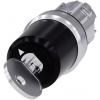 Siemens 3SU10505BF010AA0 3SU1050-5BF01-0AA0 klíčový spínač kovový přední prstenec, Vysoký lesk černá 1 x 90 ° na klíč 1 ks Siemens 3SU10505BF010AA0 3SU1050-5BF01-0AA0 klíčový spínač kovový přední prstenec, Vysoký lesk černá 1 x 90 ° na klíč 1 ks