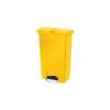 Rubbermaid Commercial Products Nádoba na odpad, Slim Jim 50L, Žlutá Pedál víko Pryskyřice Rubbermaid Commercial Products Nádoba na odpad, Slim Jim 50L, Žlutá Pedál víko Pryskyřice